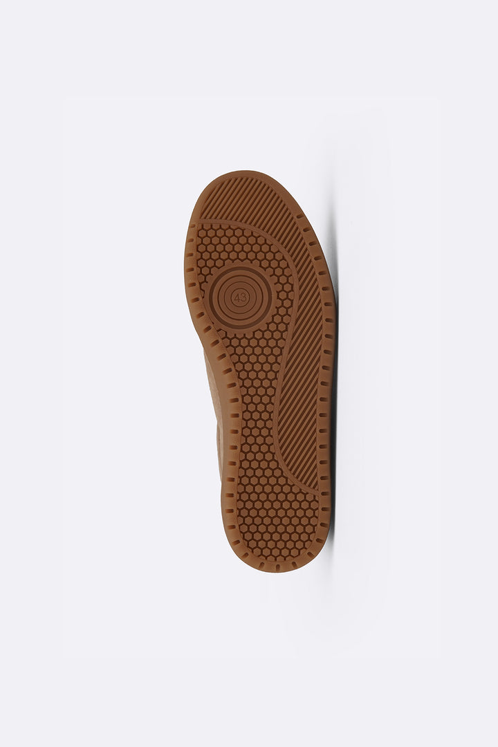 SAND STREET LEATHER SNEAKERS