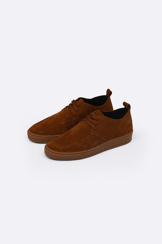 LOW-TOP LEATHER SNEAKERS