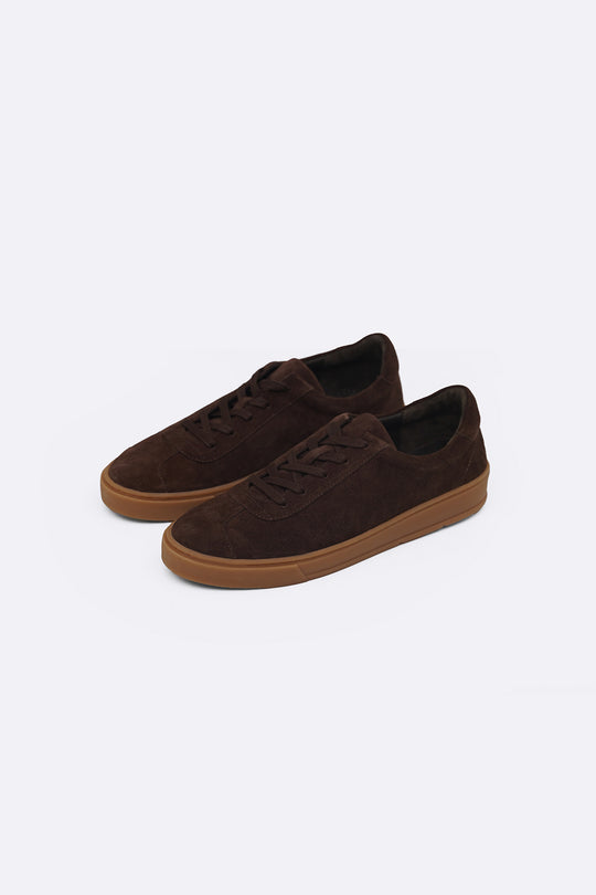LOW-TOP LEATHER SNEAKERS