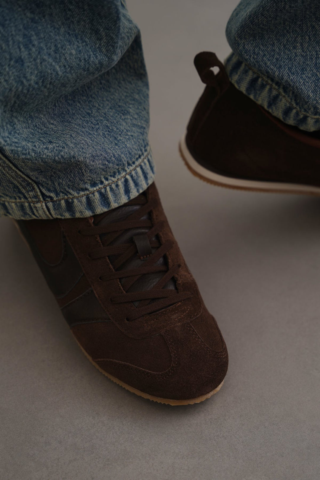 COFFEE SUEDE LIFESTYLE SNEAKERS