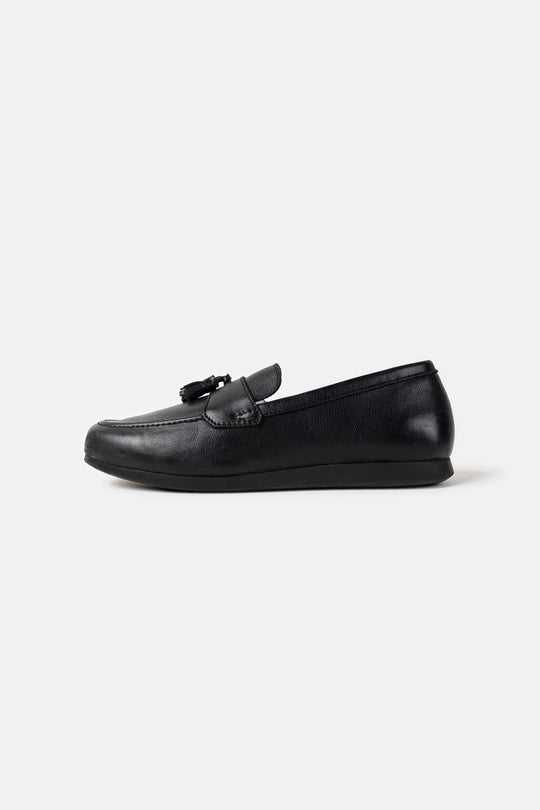 TASSEL LEATHER LOAFERS