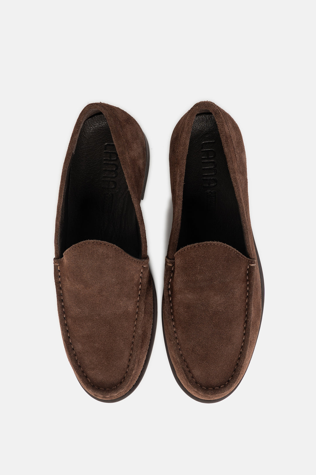 SUEDE SLIP-ON LOAFERS