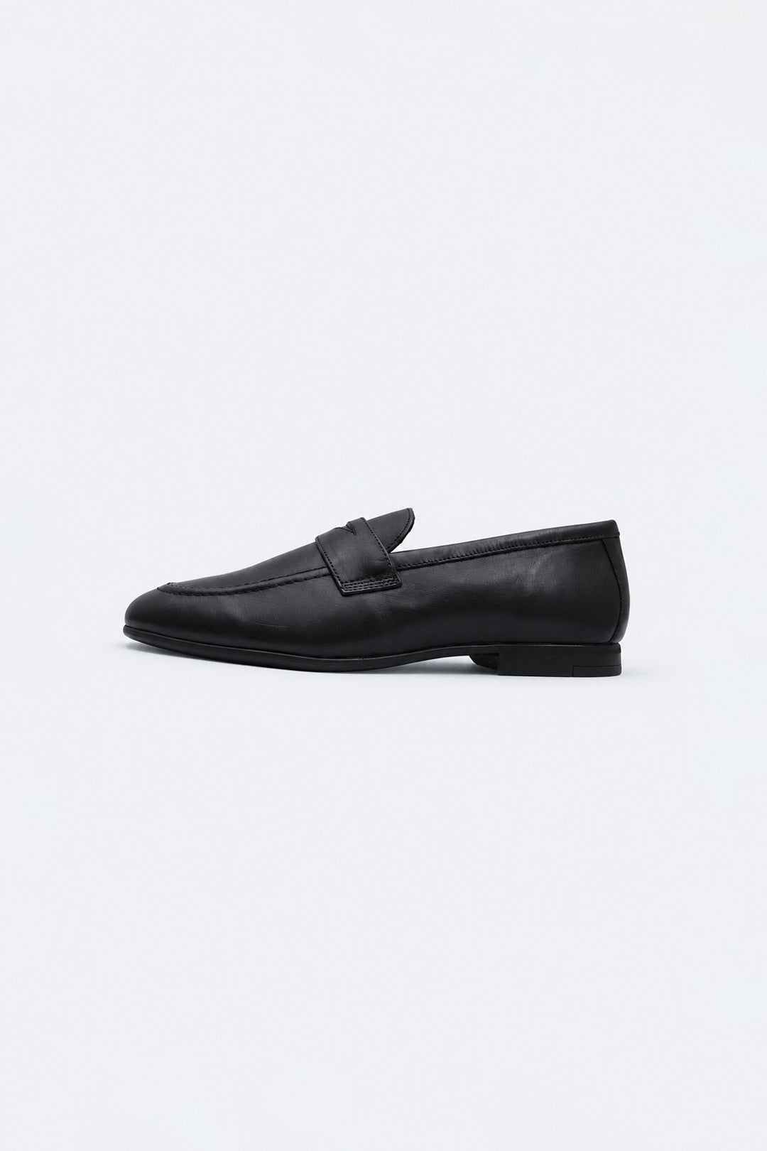 LEATHER PENNY LOAFERS