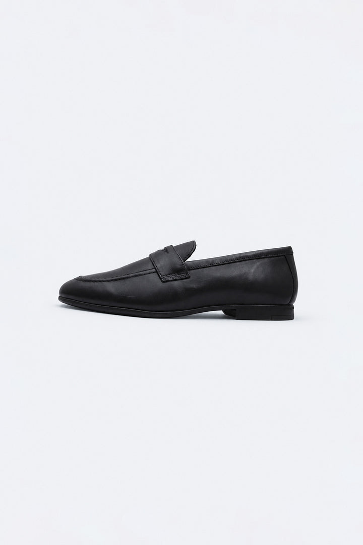 LEATHER PENNY LOAFERS