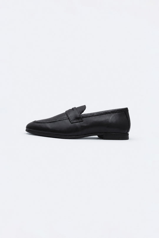 LEATHER PENNY LOAFERS
