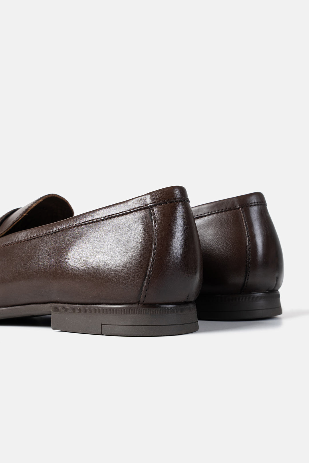 LEATHER PENNY LOAFERS