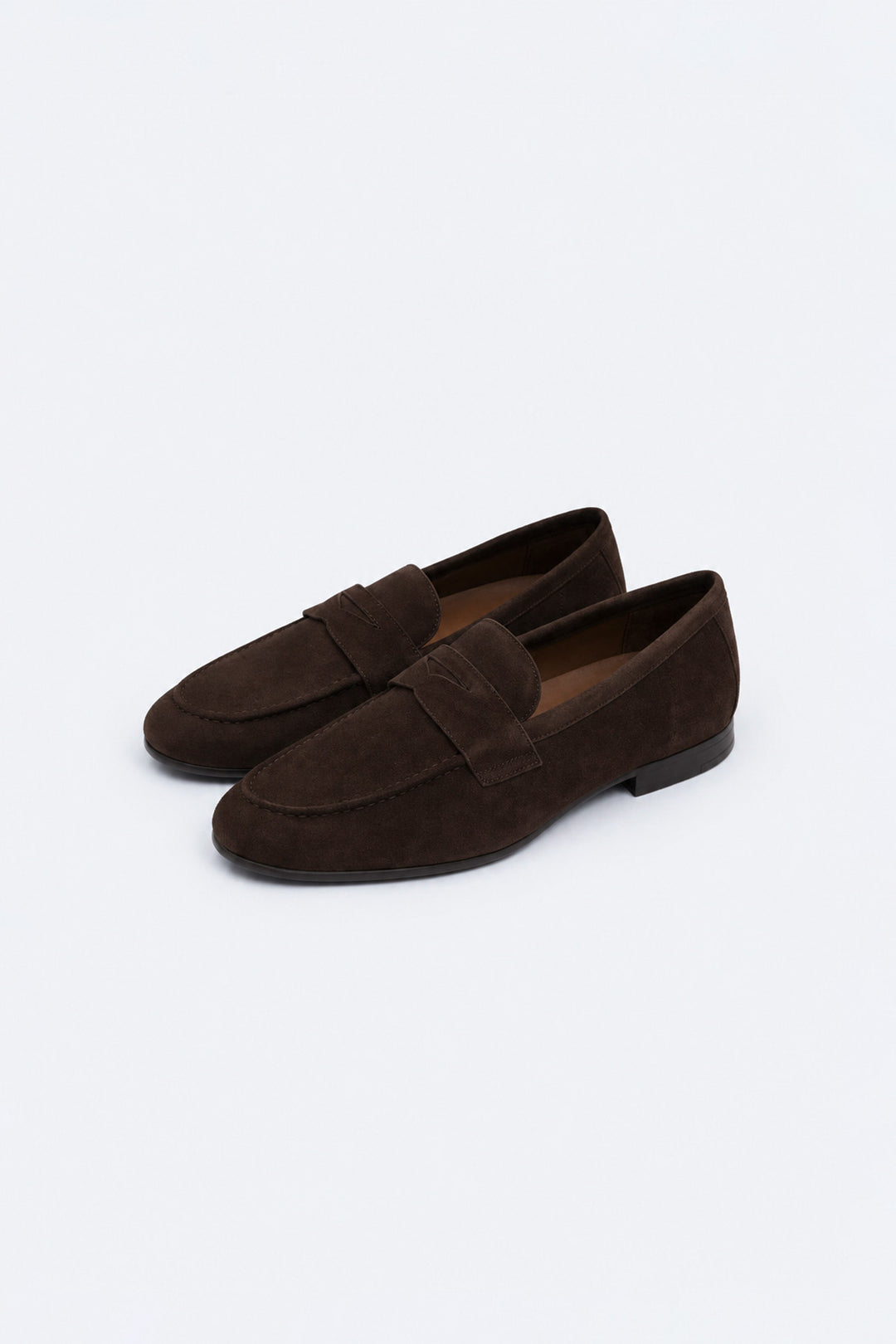 LEATHER PENNY LOAFERS