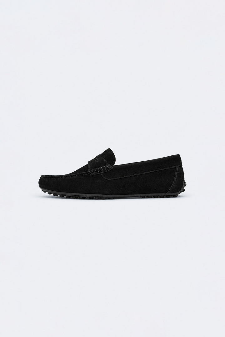 SUEDE LEATHER LOAFERS