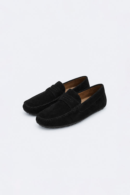 SUEDE LEATHER LOAFERS