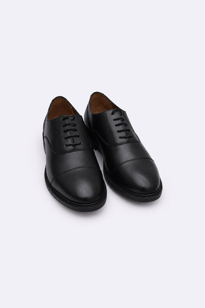 BLACK CLASSIC OXFORD SHOES