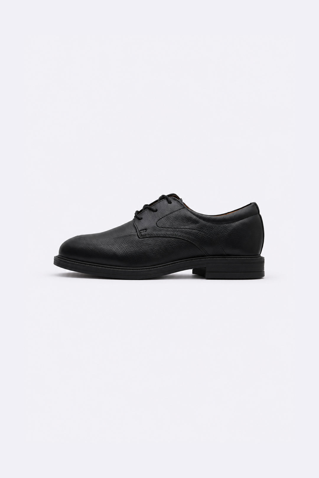 BLACK FORMAL LEATHER LACE-UP