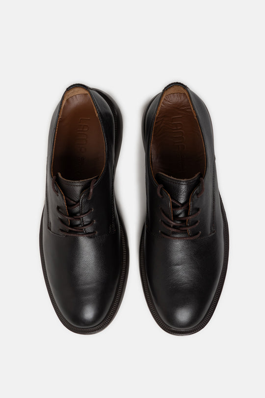 LEATHER DERBY SHOES