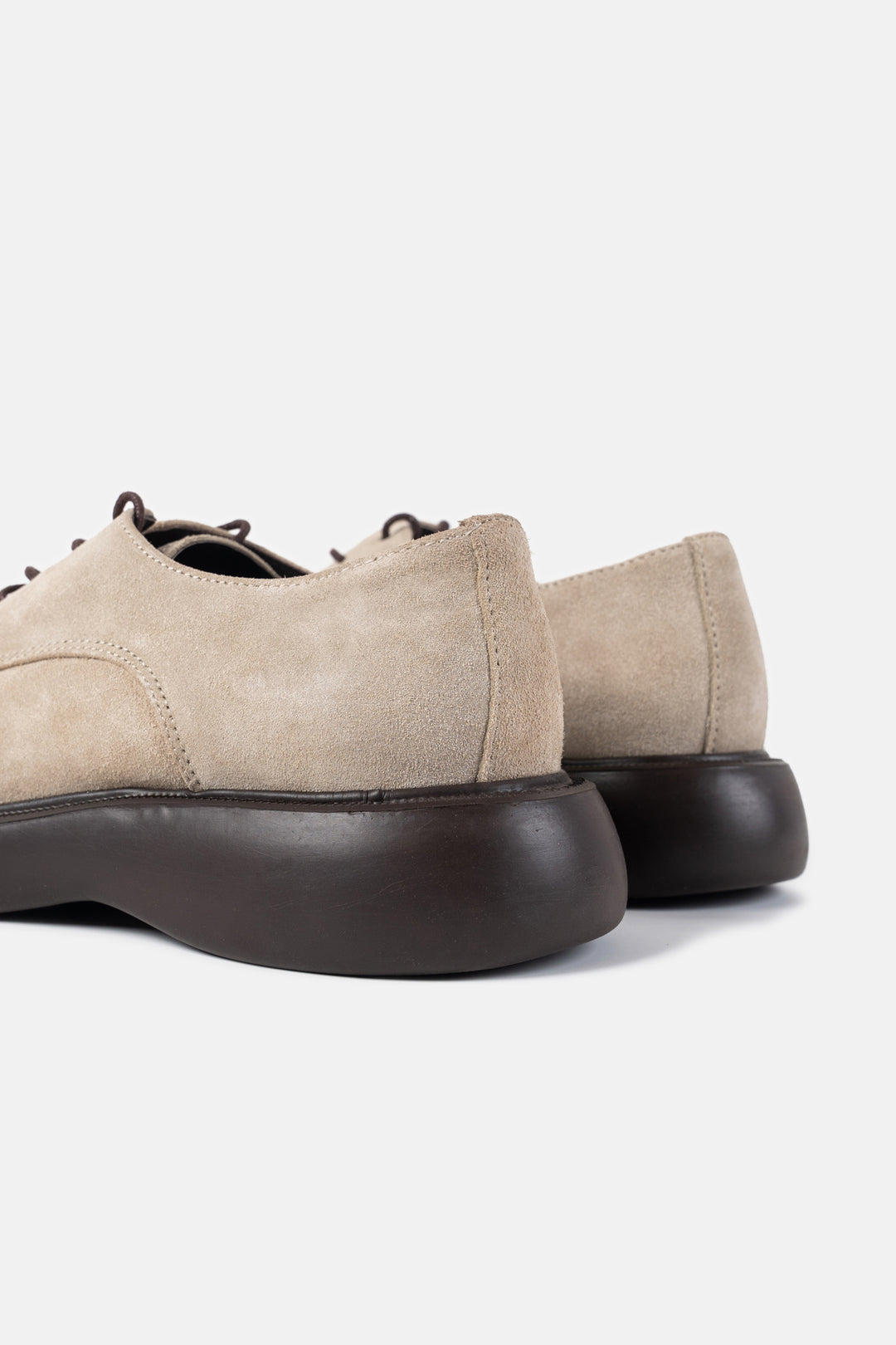 SUEDE DERBY SHOES