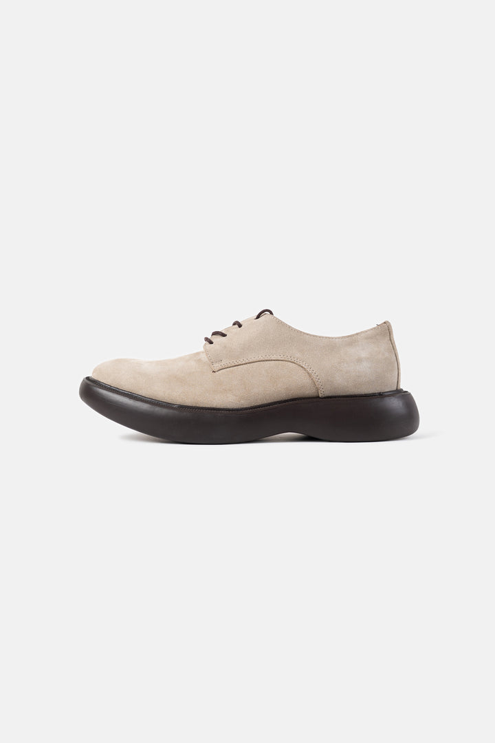 SUEDE DERBY SHOES