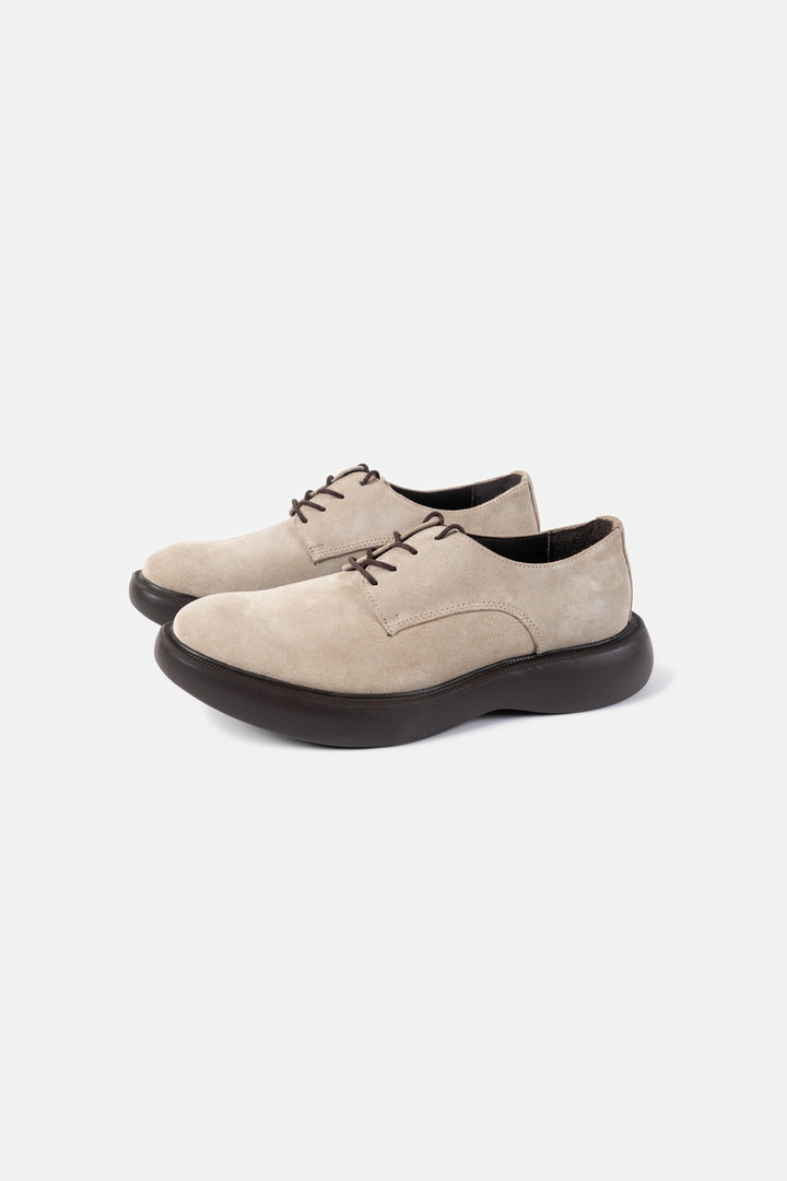 SUEDE DERBY SHOES