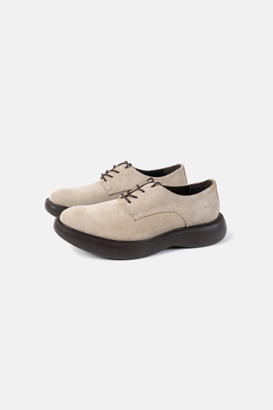 SUEDE DERBY SHOES