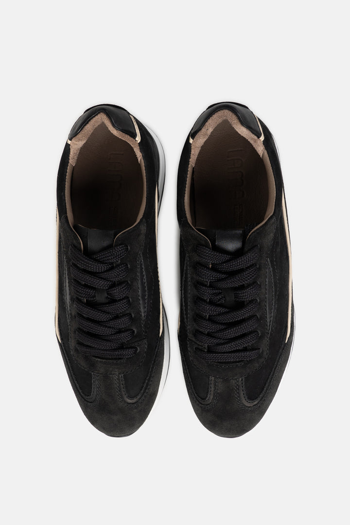 RETRO LEATHER SNEAKERS