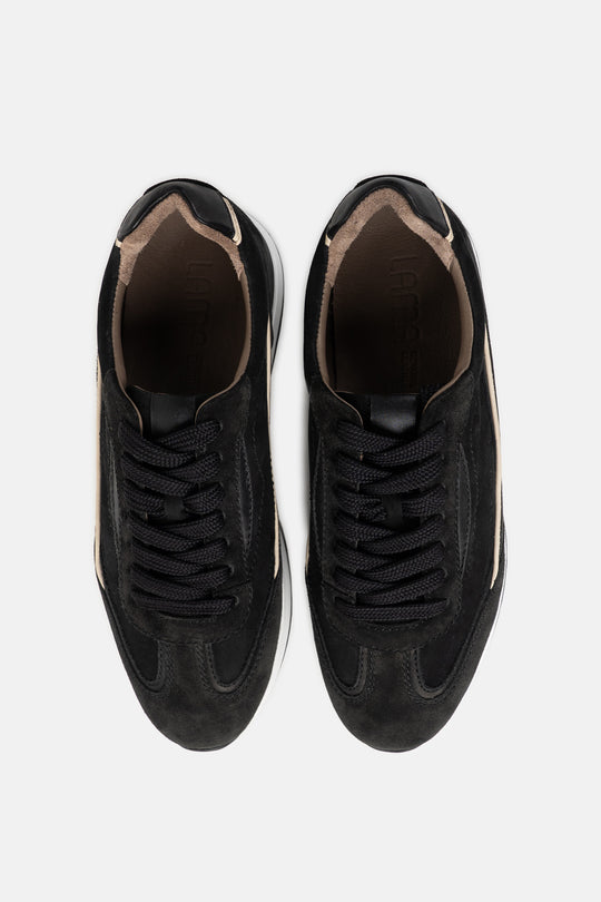 RETRO LEATHER SNEAKERS
