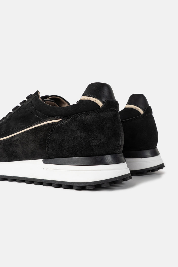 RETRO LEATHER SNEAKERS