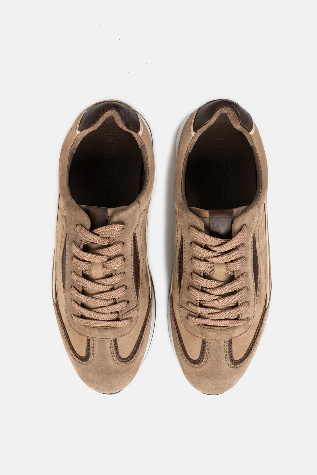RETRO LEATHER SNEAKERS