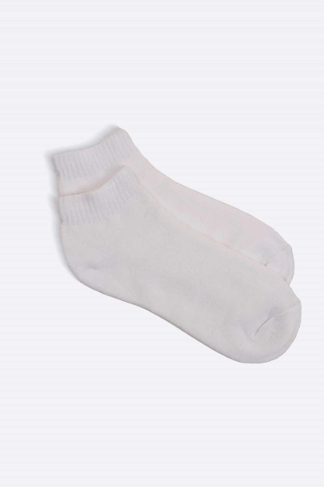 WHITE ANKLE SOCKS