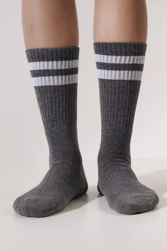 GREY SPORTS SOCKS