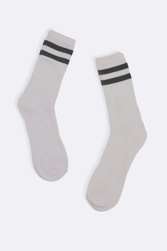 WHITE SPORTS SOCKS