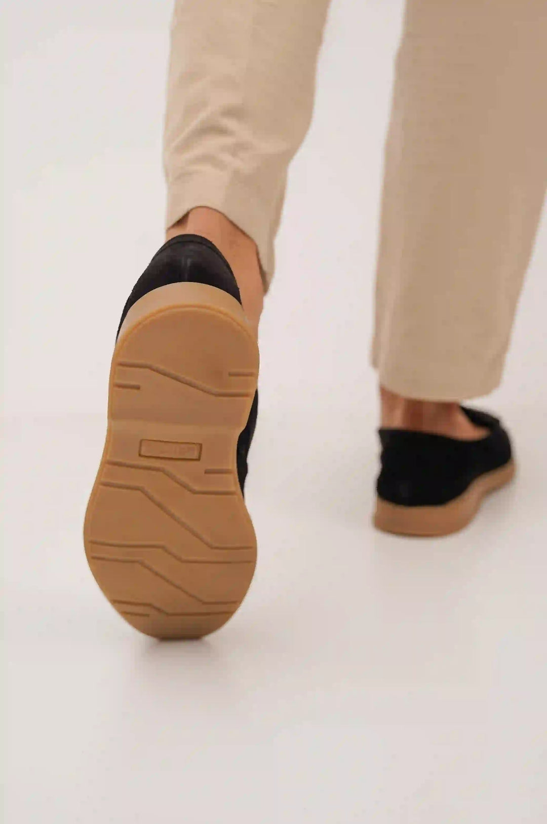 BLACK SLIP ON LOAFERS