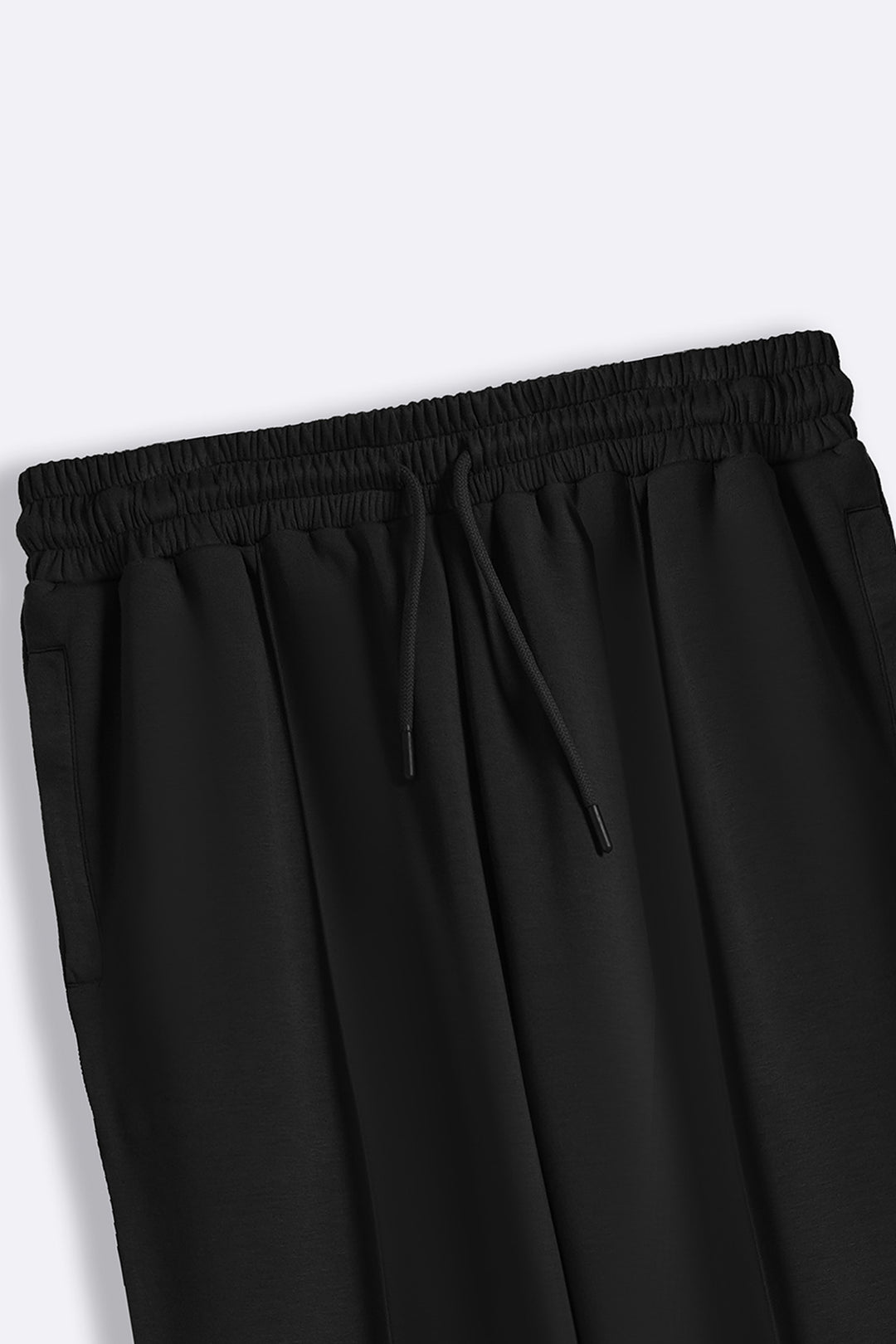 STRAIGHT KNITTED PANTS
