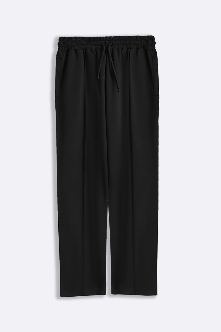 STRAIGHT KNITTED PANTS