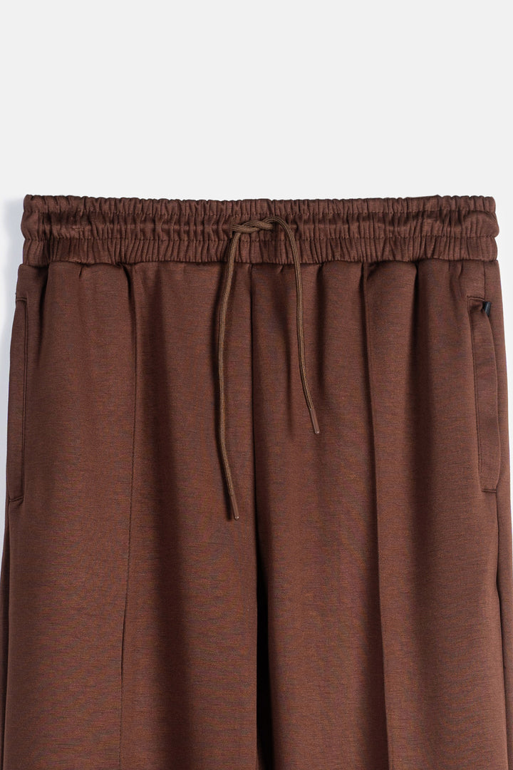 STRAIGHT KNITTED PANTS