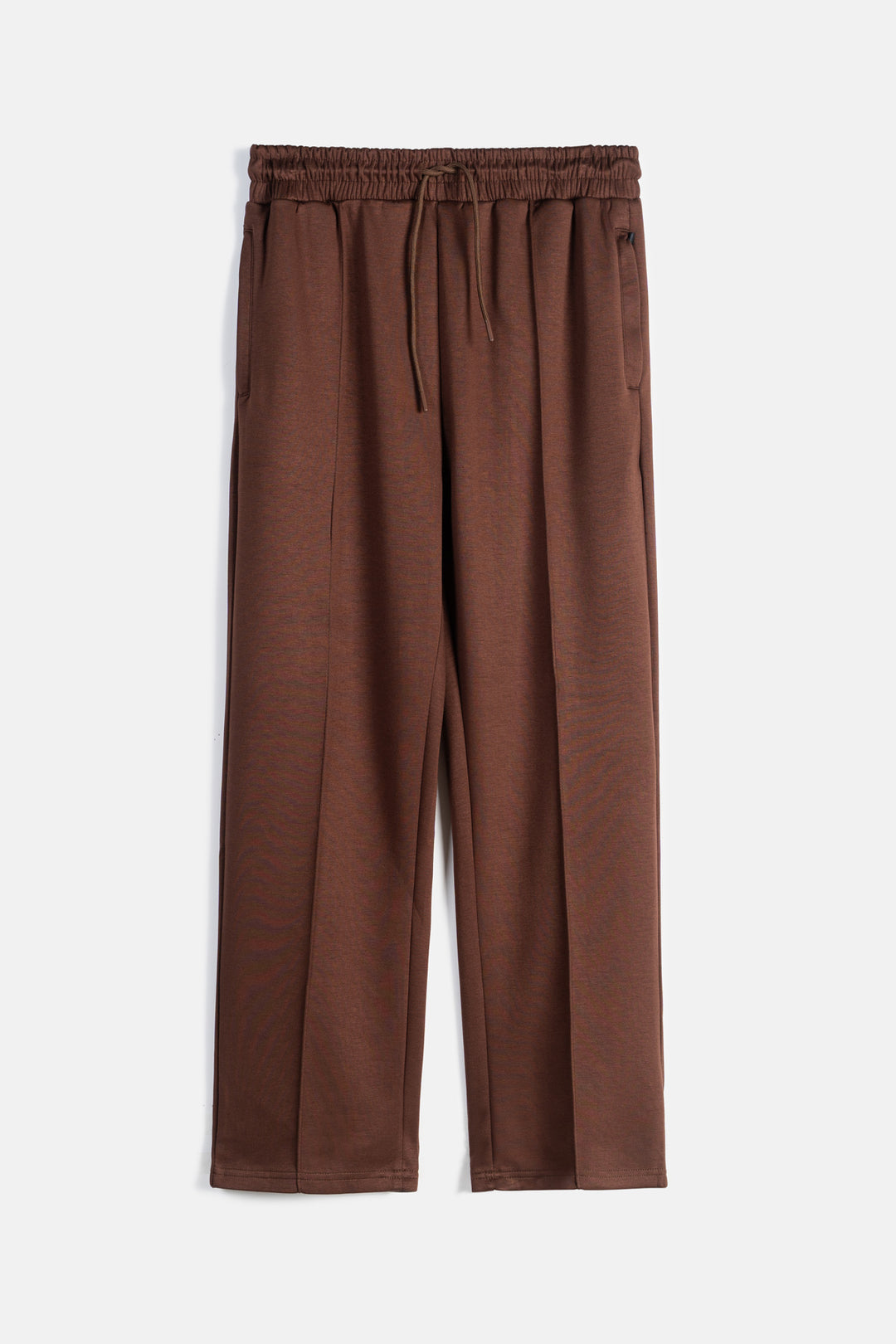 STRAIGHT KNITTED PANTS