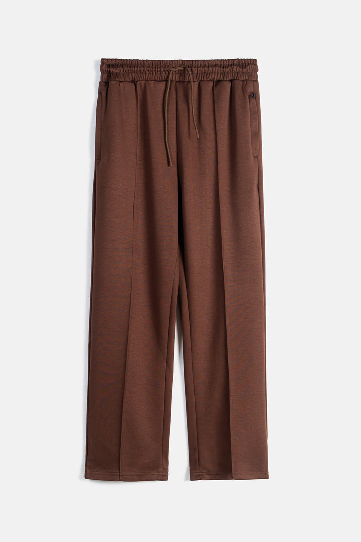 STRAIGHT KNITTED PANTS