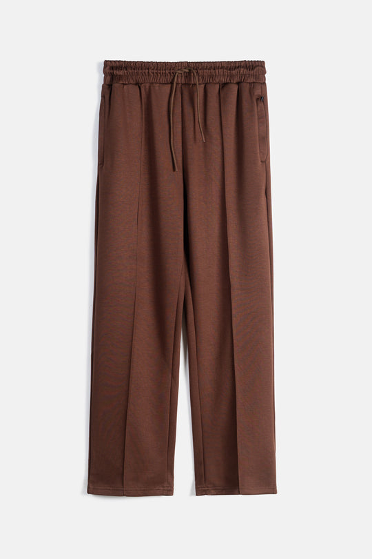 STRAIGHT KNITTED PANTS