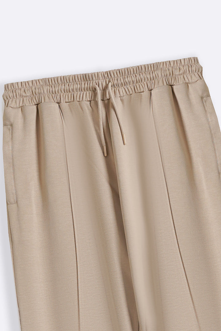 STRAIGHT KNITTED PANTS