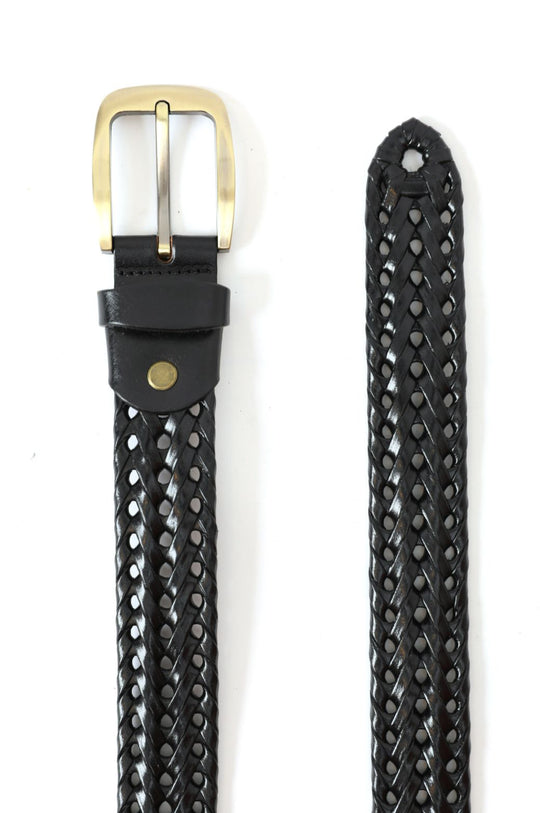BLACK TWO TONE BELT