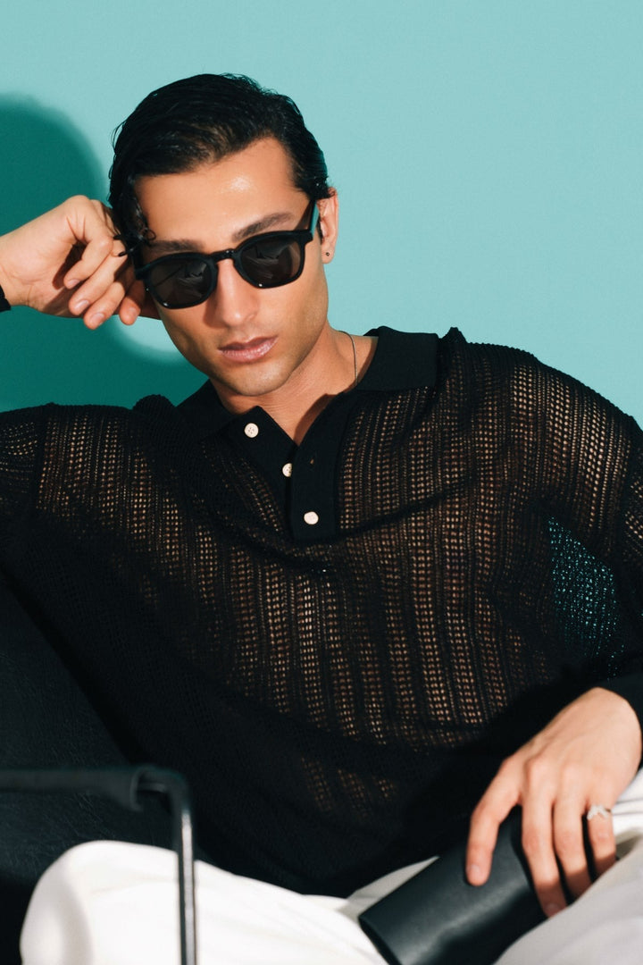 TORTOISE GREEN KARAKORUM RESIN