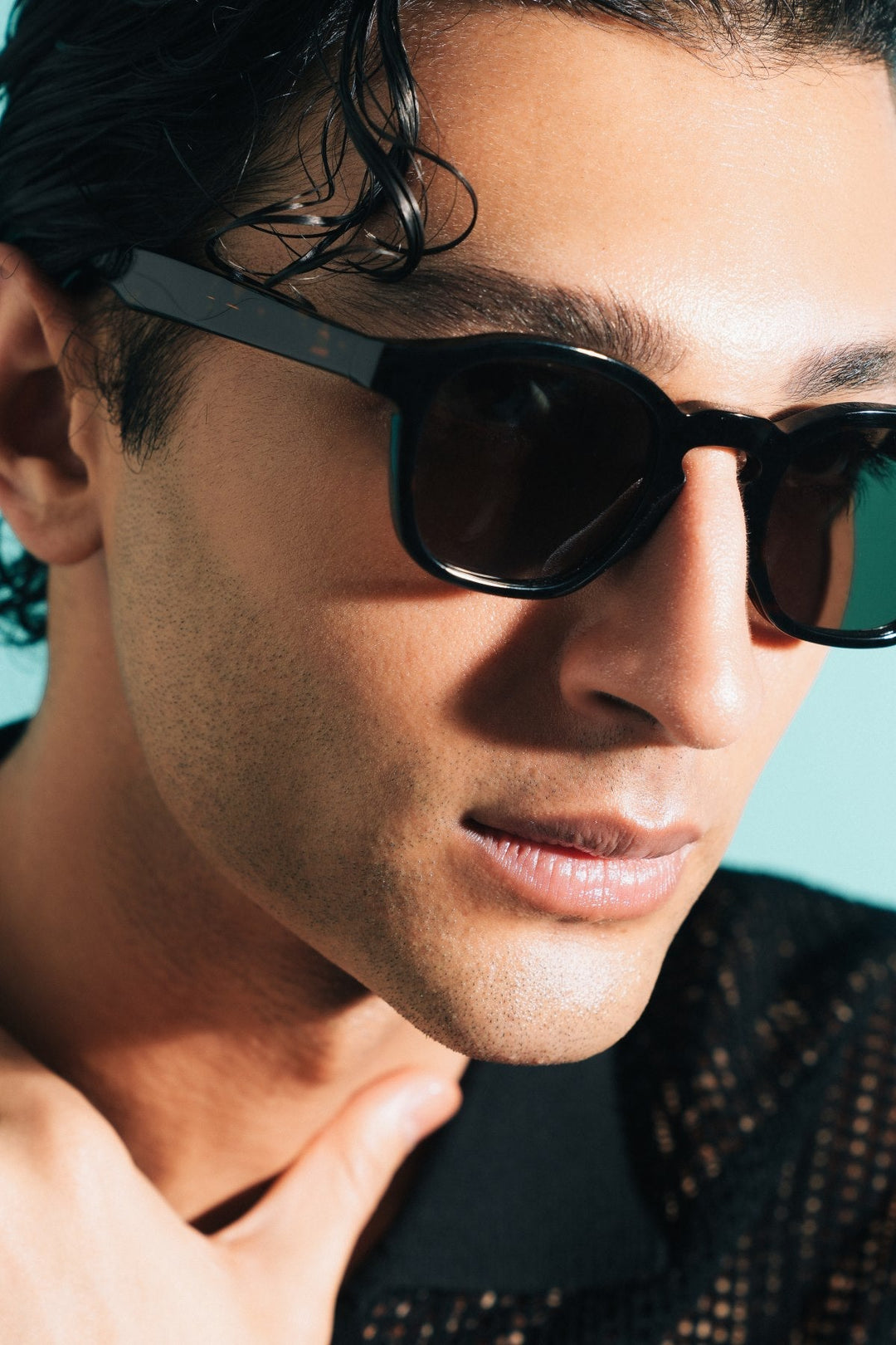 TORTOISE GREEN KARAKORUM RESIN