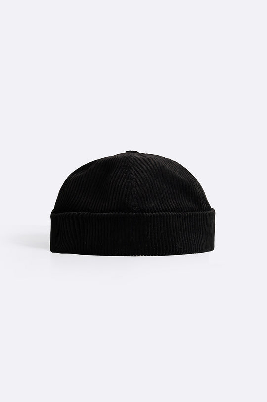 BLACK CORDUROY HAT