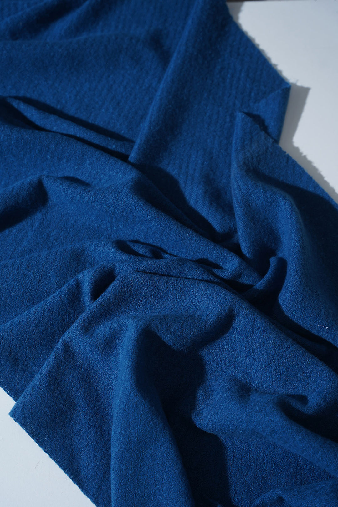 BLUE COZY MELANGE SCARF