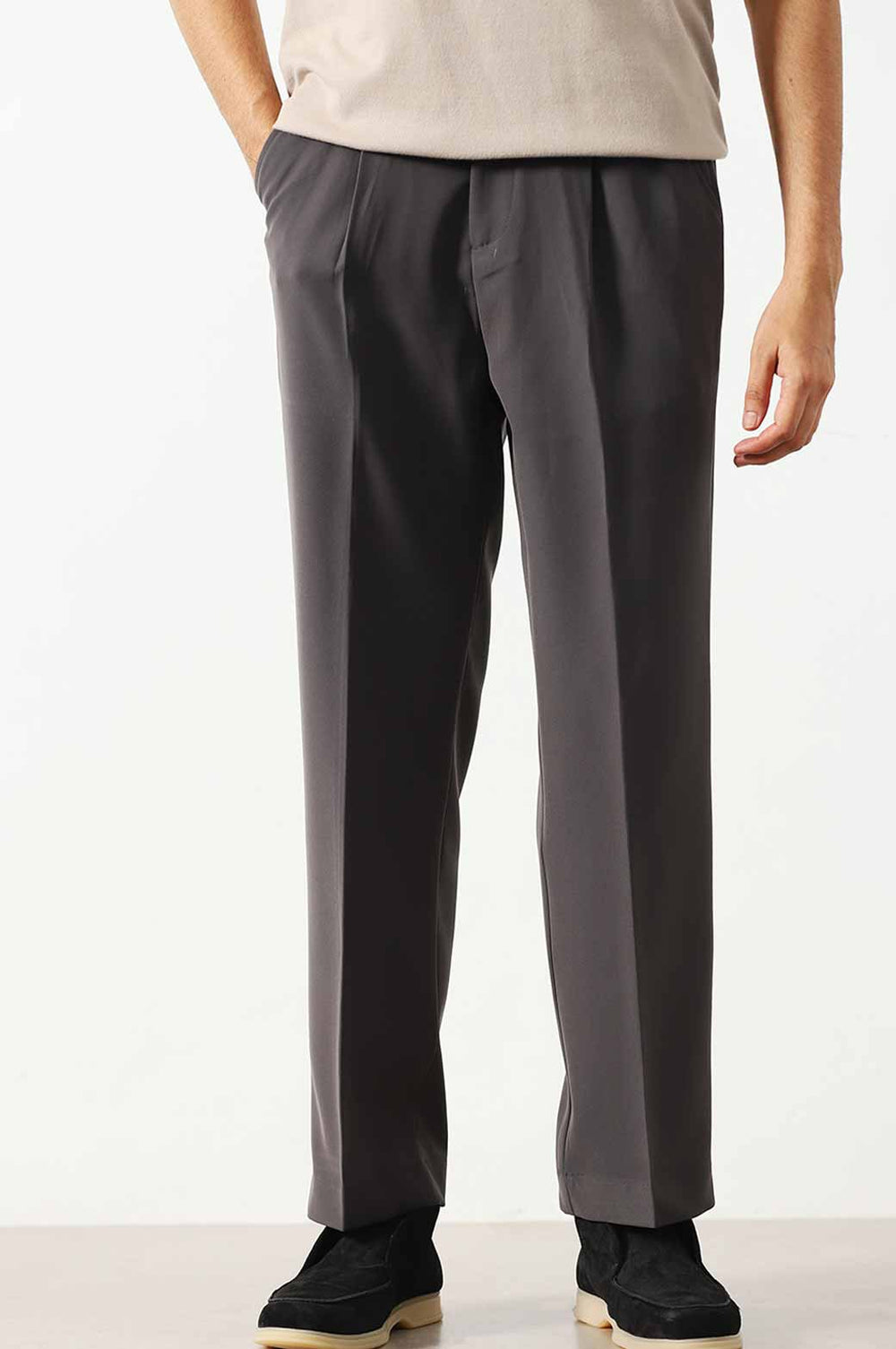 DARK GREY ADJUSTABLE PANTS