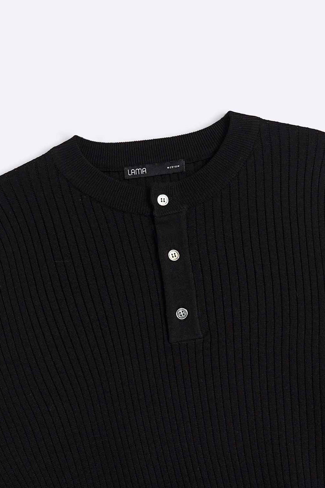 RIBBED HENLEY