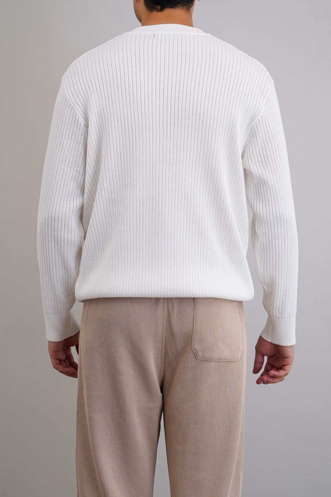RIBBED HENLEY
