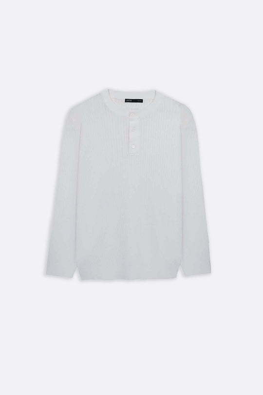 RIBBED HENLEY
