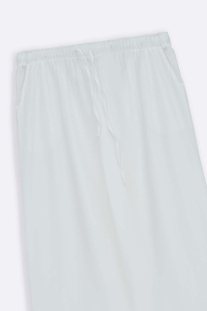 WHITE DAILYWEAR LONG PANTS