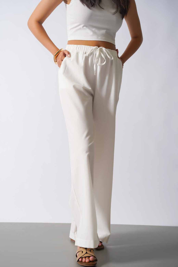 WHITE DAILYWEAR LONG PANTS