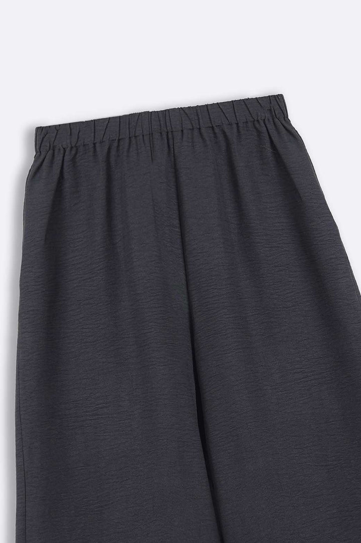 BLACK RESORT FLARED PANTS