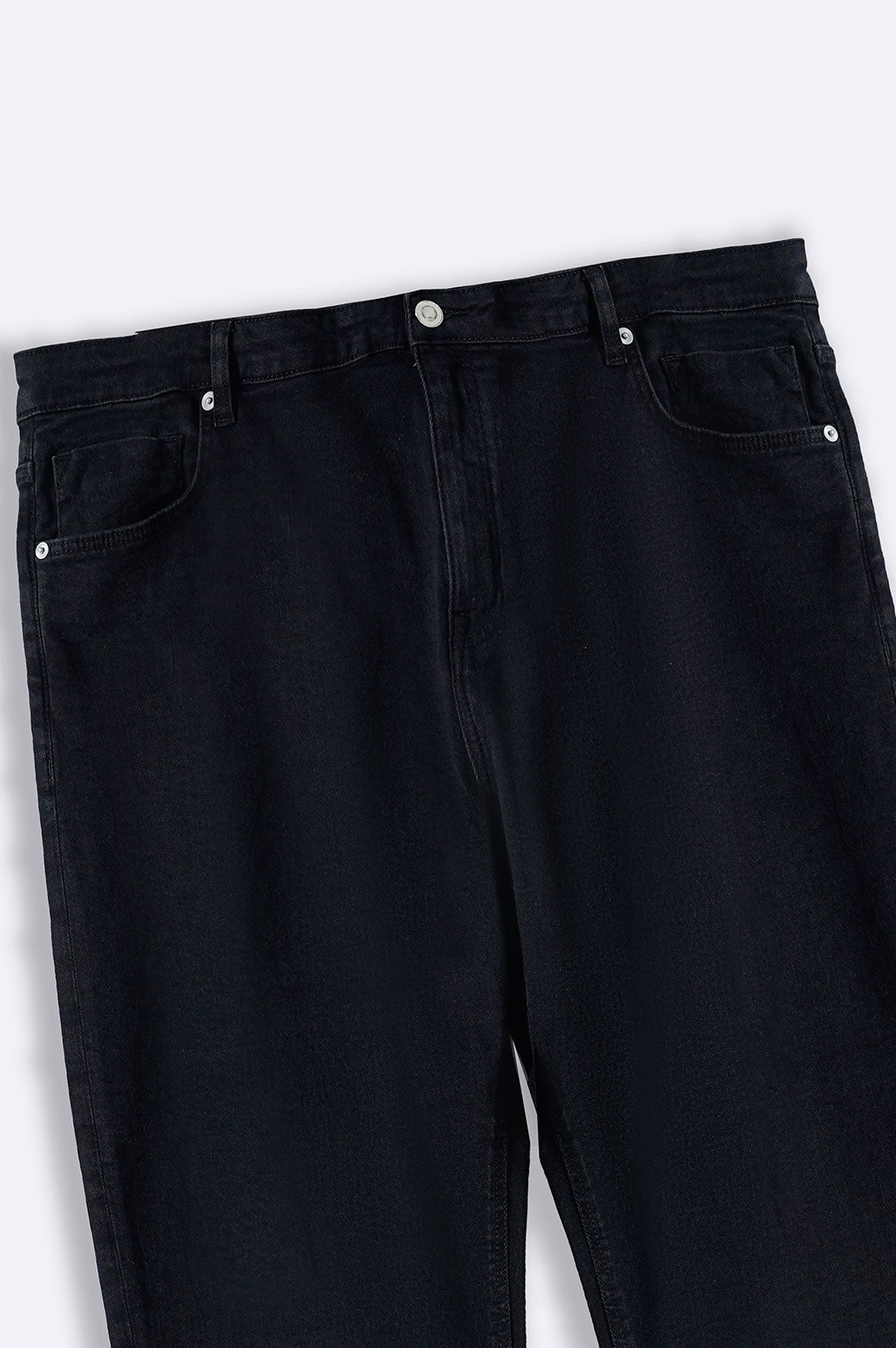 BLACK CURVE SLIM CROPPED JEANS