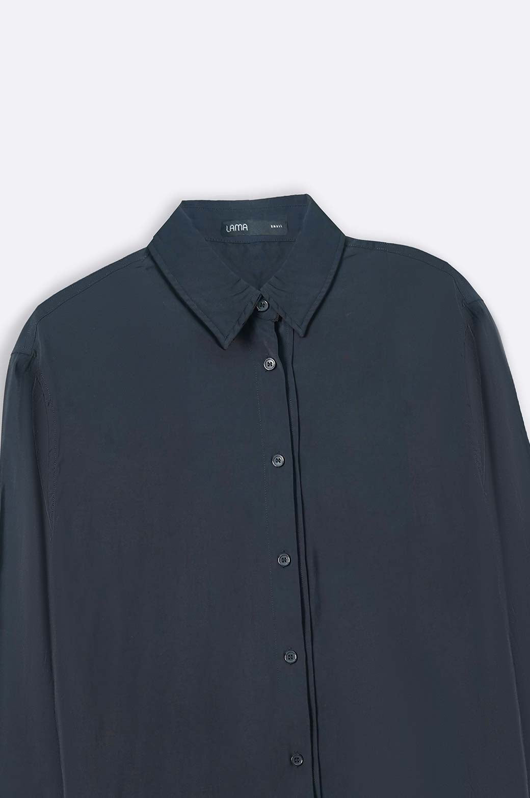 BLACK STONE WASH BUTTON DOWN