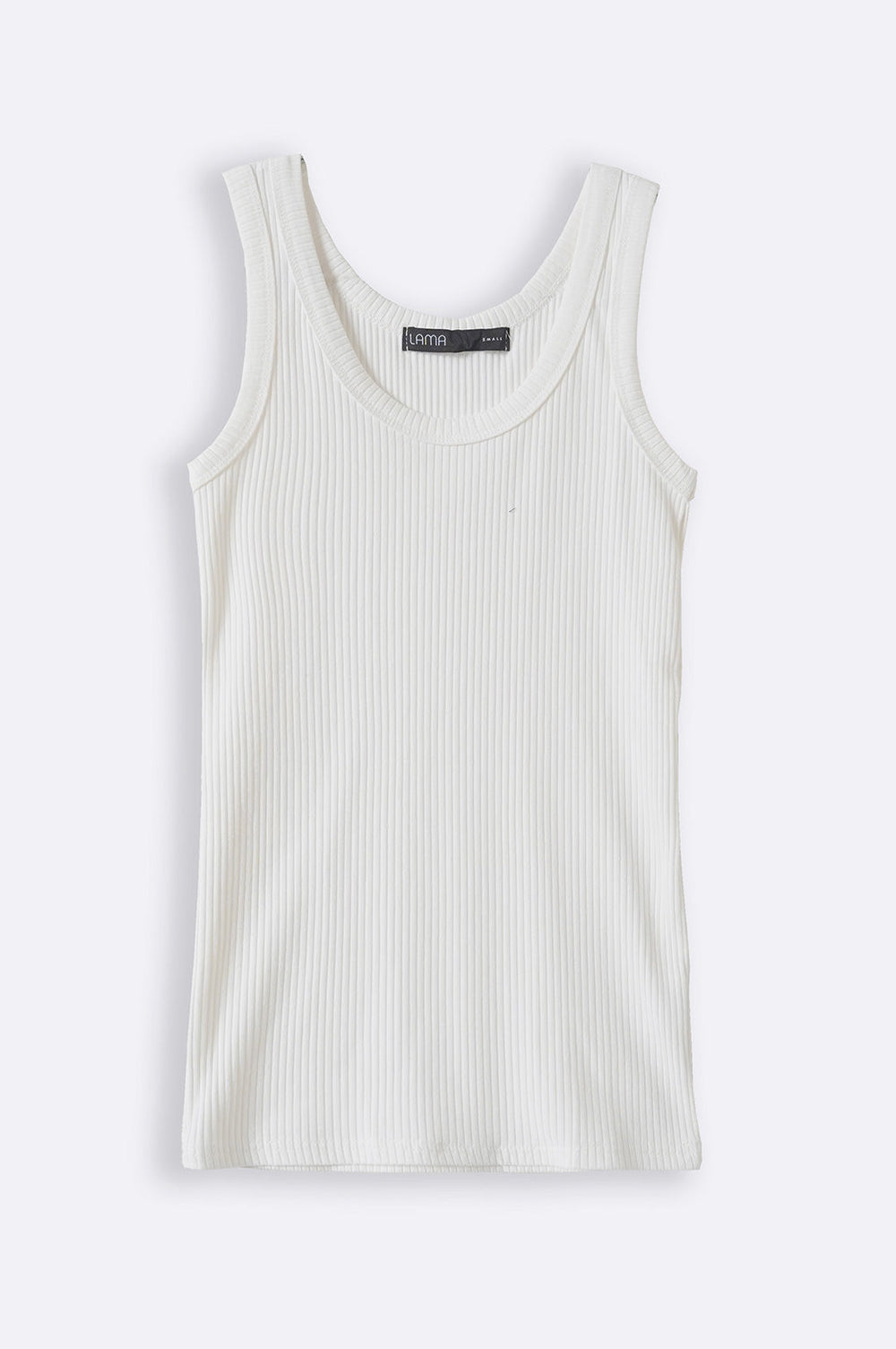 WHITE BASIC TANK TOP